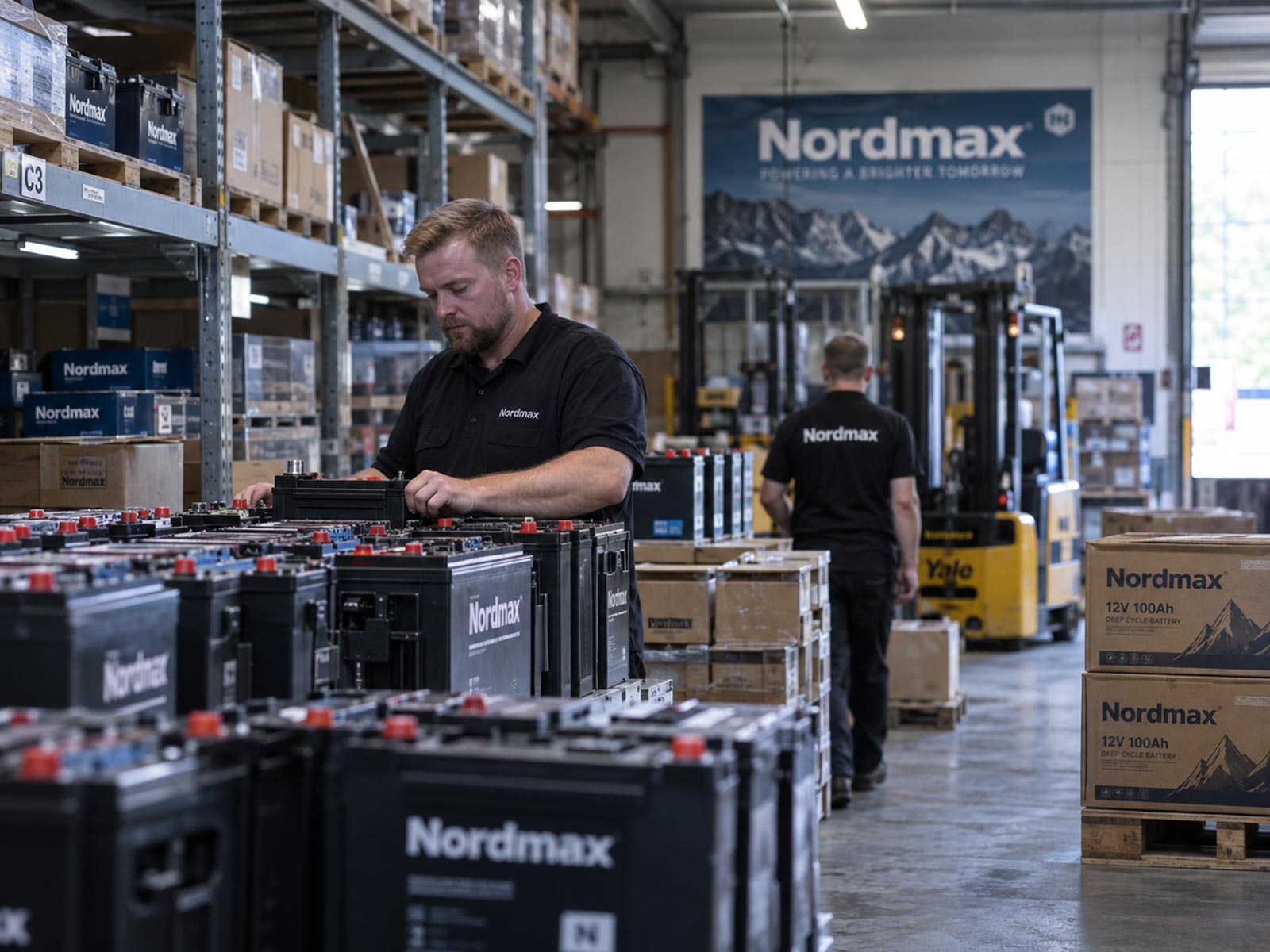 Försäljning av batterier